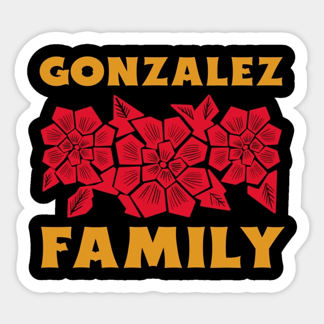 GONZALEZ FAMILY SURNAME Sticker by Cult Classics